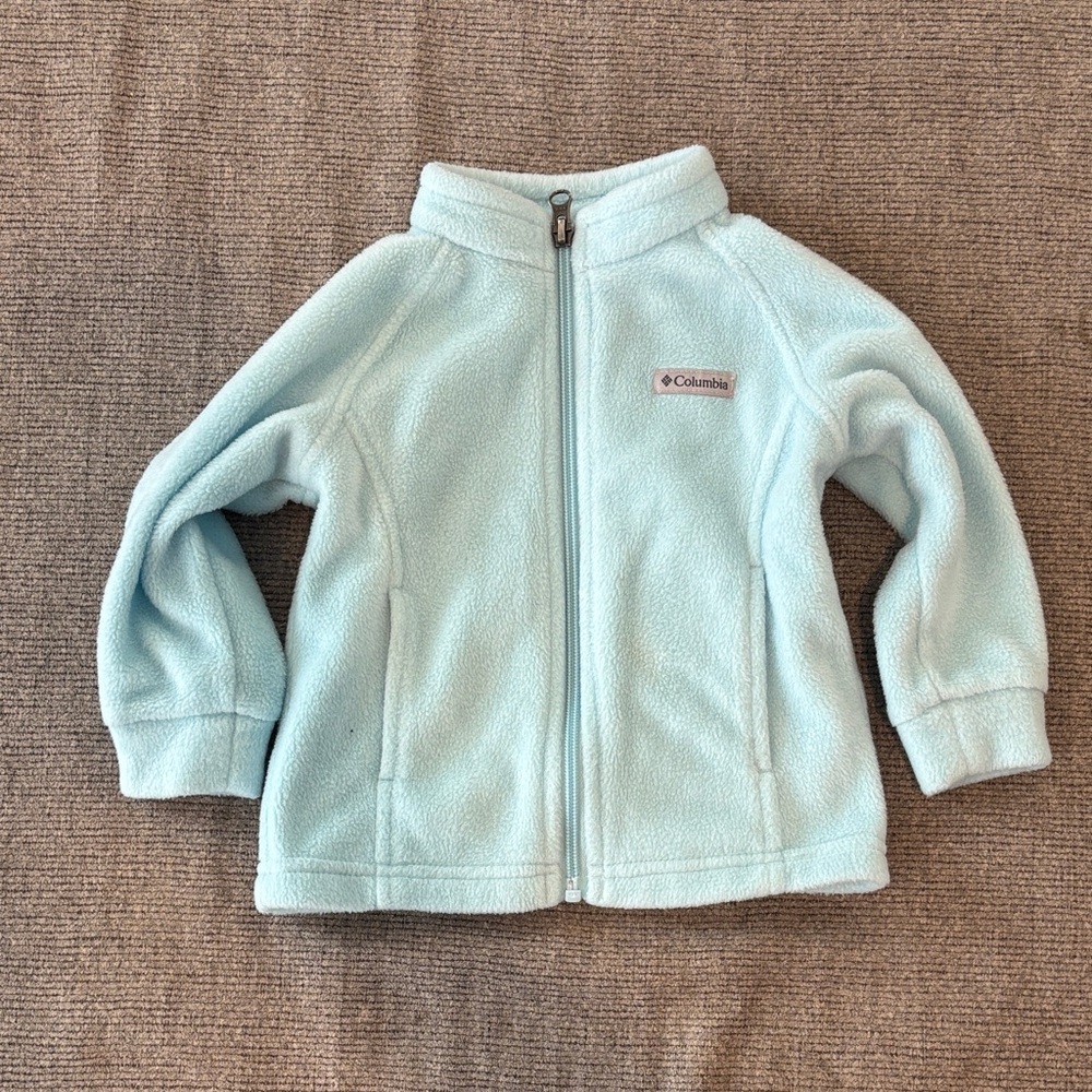 Columbia Sky Blue Fleece Jacket